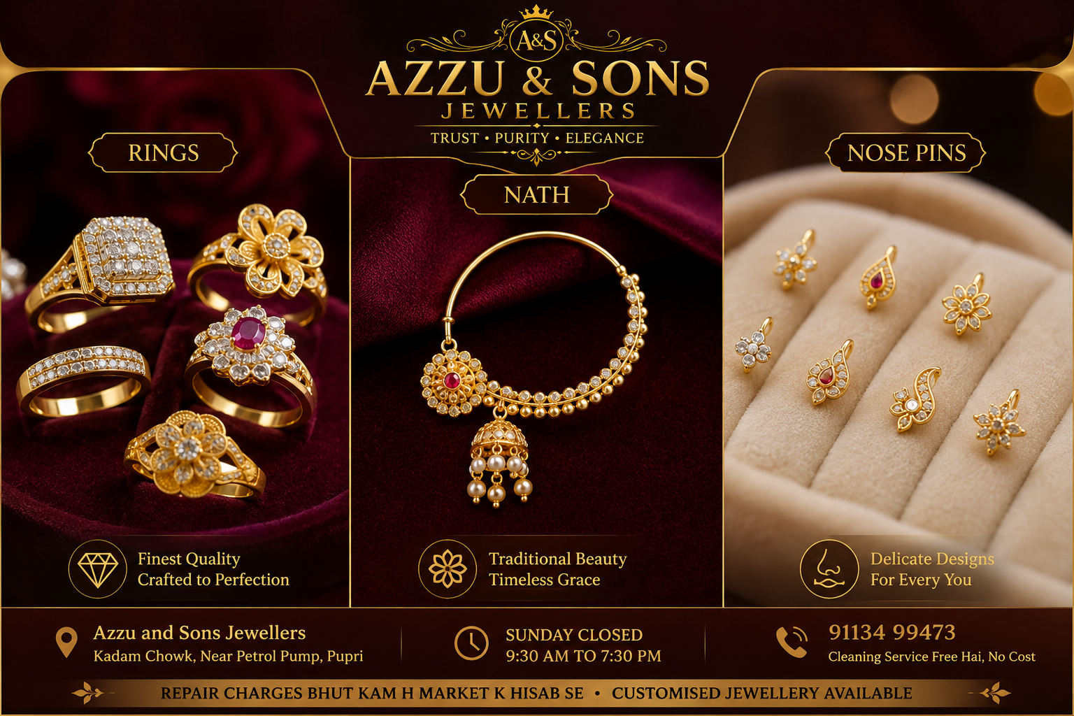 Complete jewellery sets collection